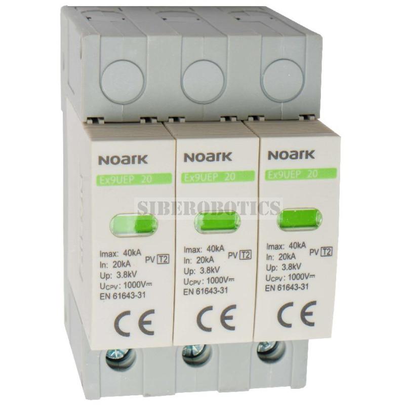 NOARK DC svodič přepětí 112894 3P 1200 (N) , třída II, In=20kA, 1200 V DC, šířka 3TE