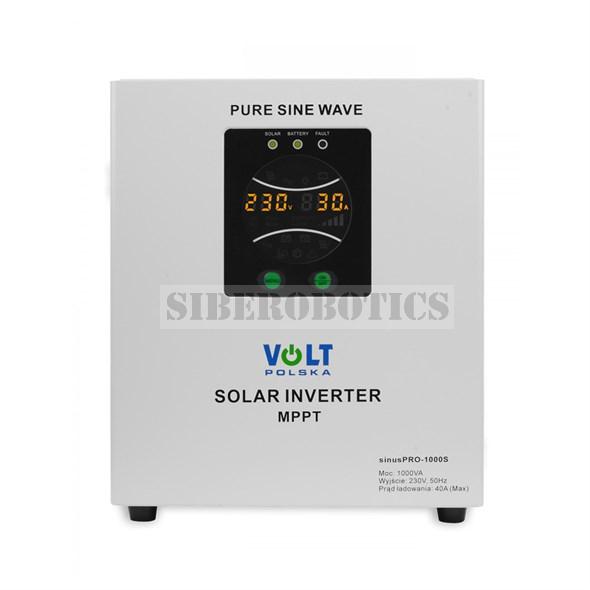 Solární regulátor VOLT Sinus Pro 1000 S 12/230V 1000VA 700W MPPT 40A
