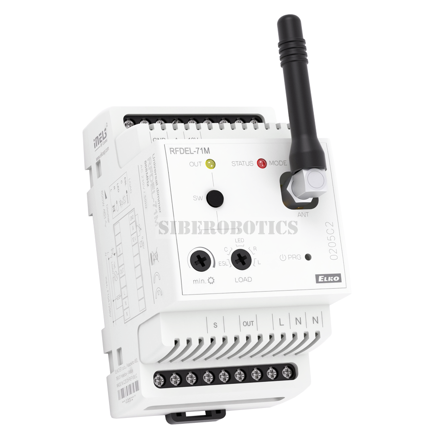 RFDEL-71M/230V Univerzální stmívač, 1-kanálový