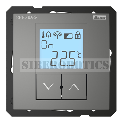 RFTC-10/G /IS - šedá Systémový regulátor teploty (polosestava)