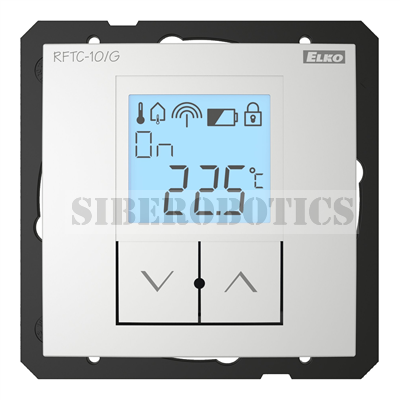 RFTC-10/G /AL - hliník Systémový regulátor teploty (polosestava)