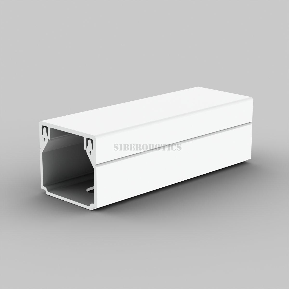 PVC HD lišta hranatá 20x20mm - délka 2m