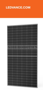FVE panel Ledvance 550Wp černý rám, 2278x1134x35mm